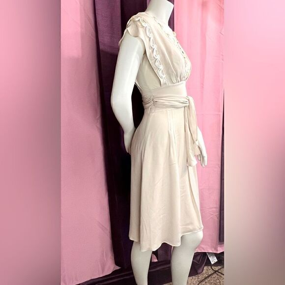 NWT Anthropologie Beth Bowley Silk Dress - Picture 4 of 7